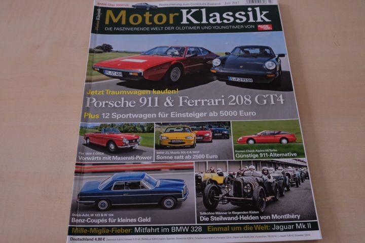Deckblatt Motor Klassik (07/2017)